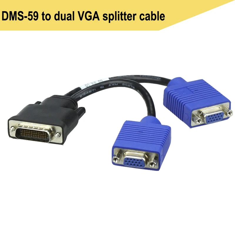 Кабель переходник DMS59 для разветвителя VGA DVI|y splitter cable|splitter cabledisplay port |