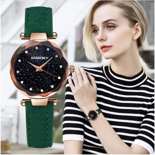 

Gogoey Women's Watches 2019 Luxury Ladies Watch Starry Sky Watches For Women Fashion bayan kol saati Diamond Reloj Mujer skmei