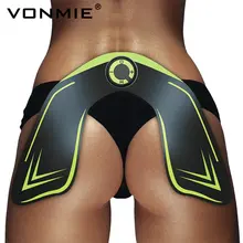 VONMIE беспроводной EMS тренажер для бедер электрический стимулятор мышц ABS стимулятор массажер для похудения USB Перезаряжаемый пульт дистанционного управления