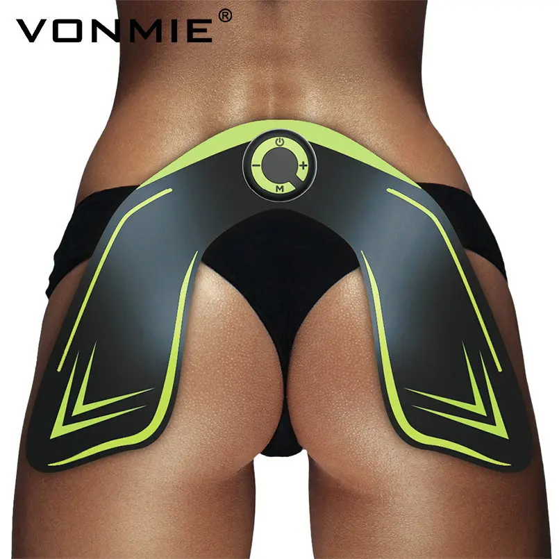VONMIE Wireless EMS Hip Trainer Electric Muscle Stimulation ABS Slimming Belt Tens Machine USB Rechargeable Remote Control VONMIE Wireless EMS Hip Trainer Electric Muscle Stimulation ABS Slimming Belt Tens Machine USB Rechargeable Remote Control