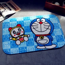 IVYYE 1 шт. улыбка Дораэмон аниме ковер украшения дома мягкие ковры мультфильм коврики на пол для спальни Ванна плюшевые ковры коврик
