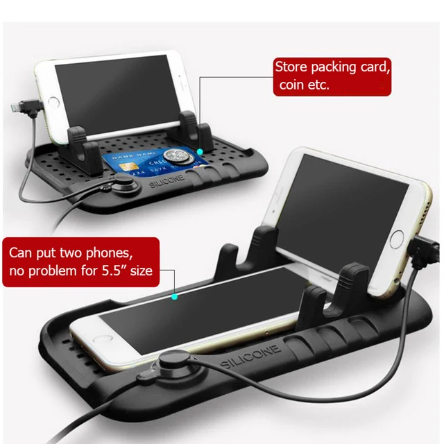 Best Offers SEBTER Universal Car gps navigation Phone Holder Charger Silicone Multi Function Auto Smart Mobile Phone Stand Support Mount Best Offers SEBTER Universal Car gps navigation Phone Holder Charger Silicone Multi Function Auto Smart Mobile Phone Stand Support Mount