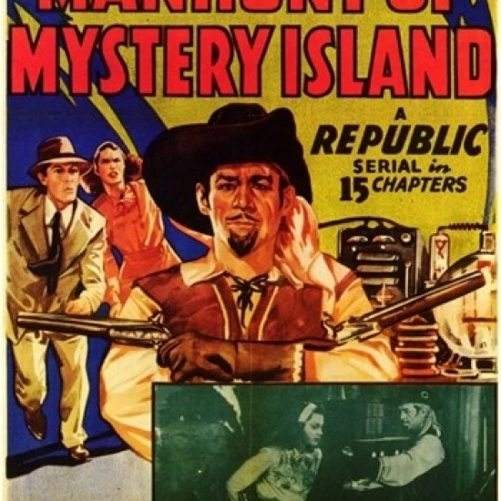Manhunt of Mystery Island Movie Poster (11 x 17)