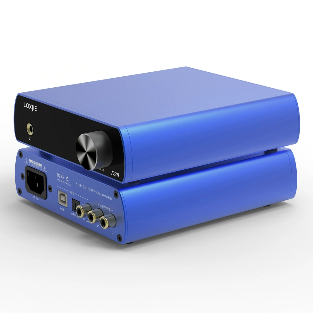 LOXJIE D20 HIFI Digital Audio DAC and Headphone Amplifier Uses DAC Chip AK4497 Support DSD512 PCM 32bit/768kHz LOXJIE D20 HIFI Digital Audio DAC and Headphone Amplifier Uses DAC Chip AK4497 Support DSD512 PCM 32bit/768kHz