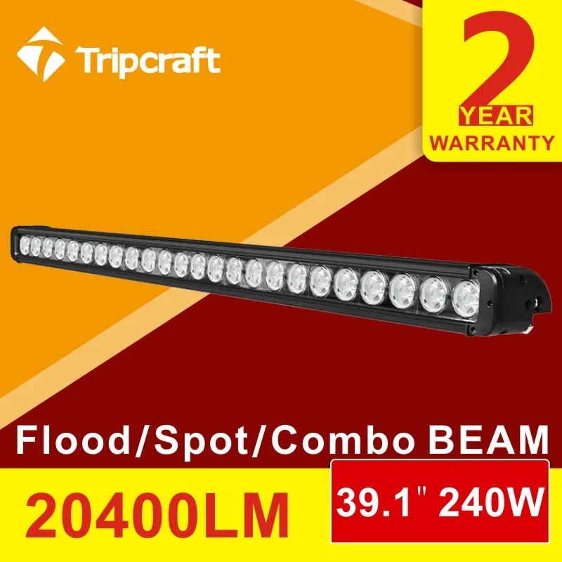 Offroad ramp lamp, 39.1inch 240w LED Light Bar for Work Driving Boat Car Truck 4x4 SUV ATV Spot