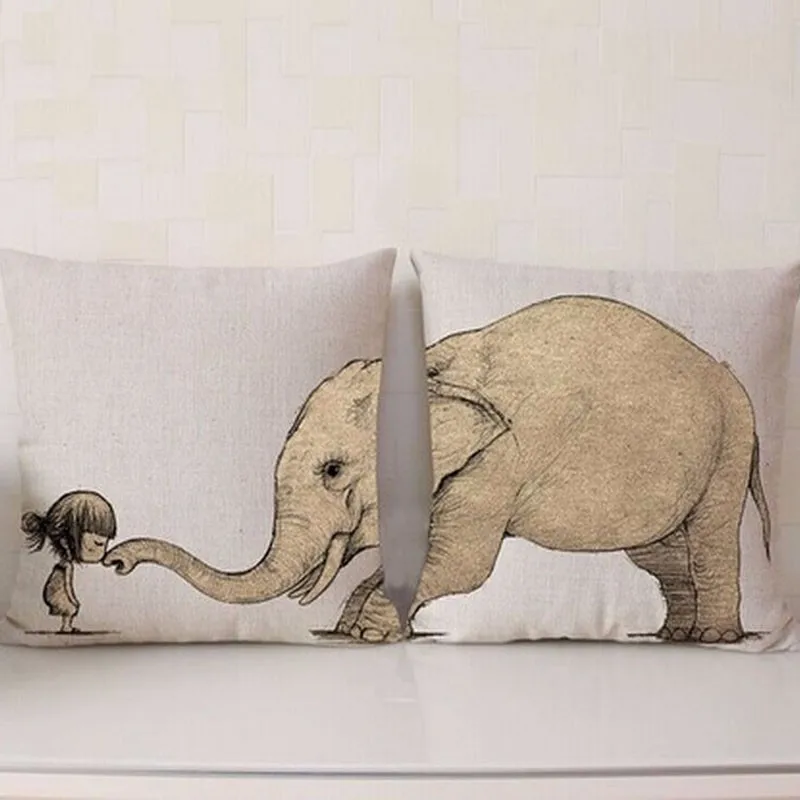 Wild-Animal-Pillow-Case-Cotton-Linen-Chair-Seat-Waist-Square-Shark-Elephant-Dinosaur-Pattern-Pillow-Cover (4)
