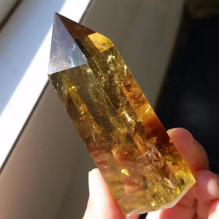 1pcs-100g-Natural-Citrine-Quartz-Crystal-Smoky-Transparent-Point-Healing (3)