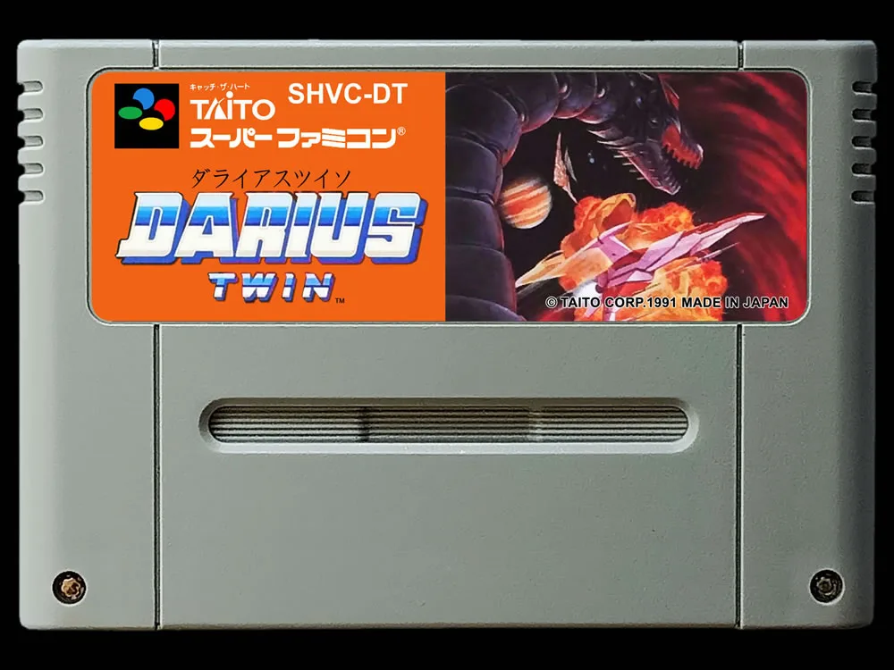 

game cards : Darius Twin ( Japanese NTSC Version!! )