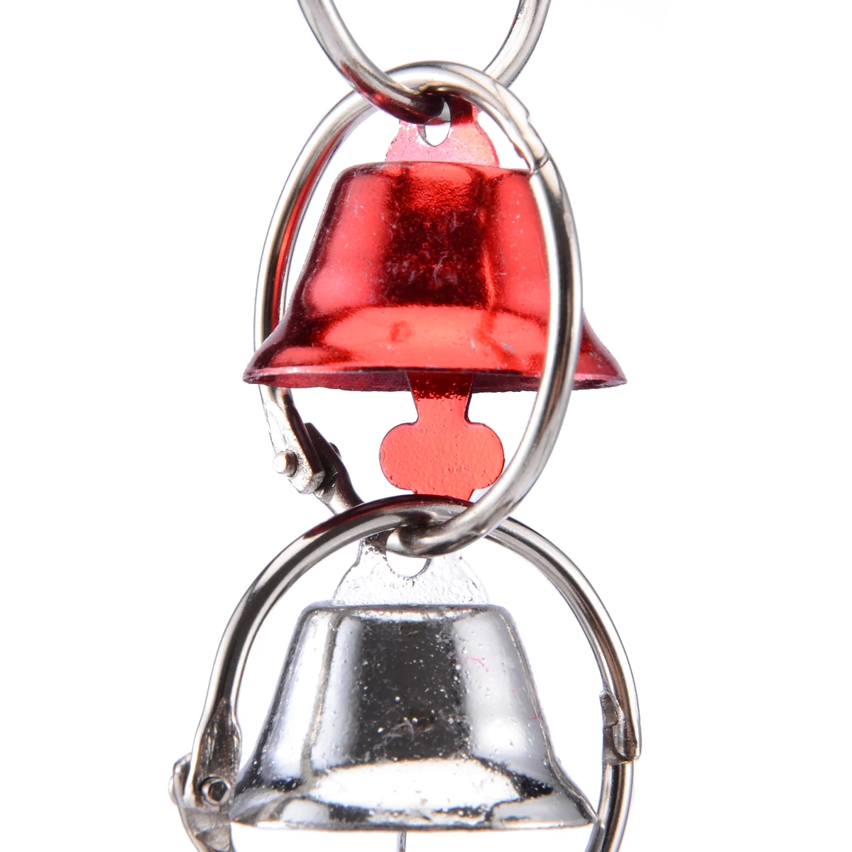 1PC Pet Bird Bell Toys Chew Parrot Ringer Hand Claws Feet Swing Cage Cockatiel Parakeet Gift Chew Toy