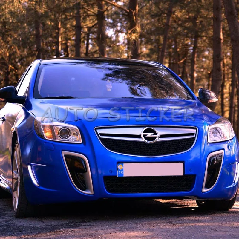 GLOSSY dark blue vinyl car wraps 1