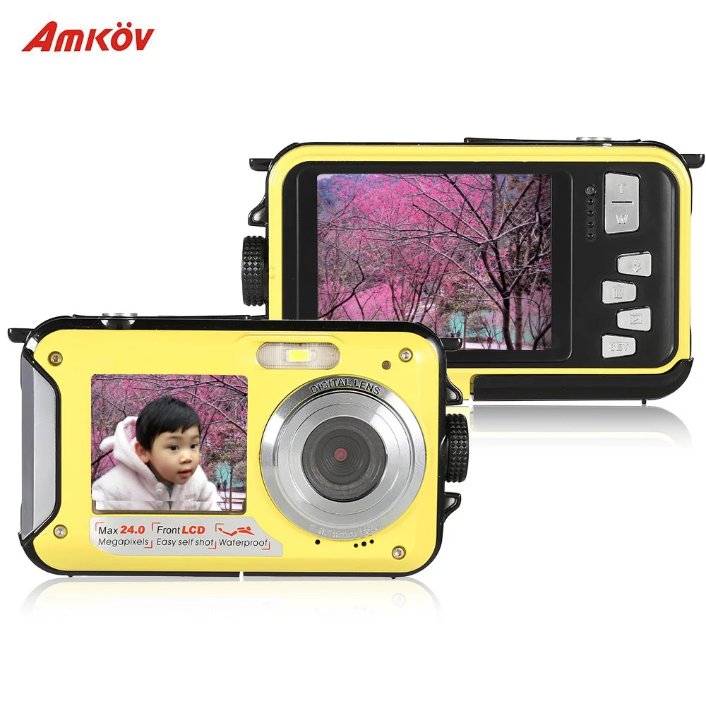Prix pour D'outre-mer Stock Amkov 1080 P 30FPS HD Numérique Vidéo Caméra 24MP 16X Zoom Numérique Double LCD 2.7 "écran Anti-shake Mini Caméscope Prix pour D'outre-mer Stock Amkov 1080 P 30FPS HD Numérique Vidéo Caméra 24MP 16X Zoom Numérique Double LCD 2.7 "écran Anti-shake Mini Caméscope