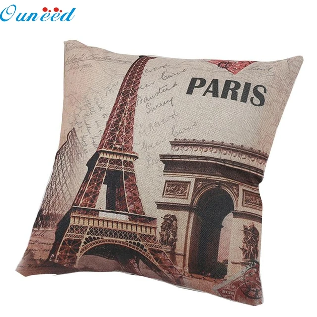 Us 2 95 48 Off Hot Fashion Homey Decorative Linen Square Pillowcase Paris Tower Throw Bolster Pillow Case Waist Dropshipping 18may14 In Cushion Us 2 95 48 Off Hot Fashion Homey Decorative Linen Square Pillowcase Paris Tower Throw Bolster Pillow Case Waist Dropshipping 18may14 In Cushion