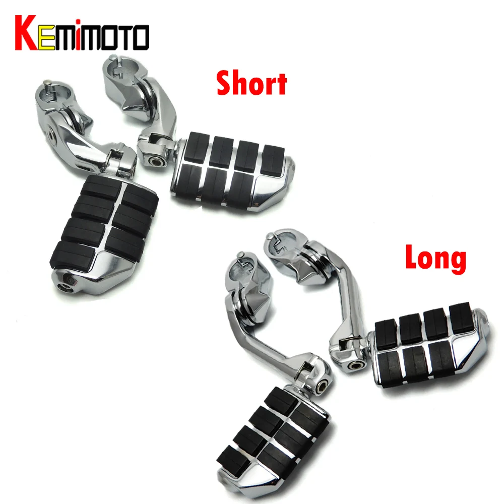 32mm foot pegs for Motorcycles Long & Short Highway Clamps For Harley