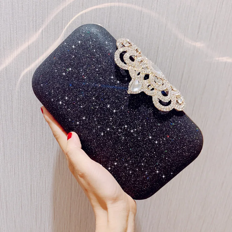 

Angelatracy 2019 New Arrival Easy Diamond Matching Banquet Feast Chain Dinner Party Evening Bag Minaudiere Messenger Bags Flap