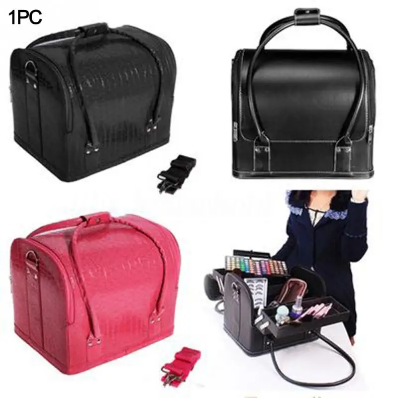 

2018 Fashion Women Professional Travel Cosmetic Case Makeup Bag for Ladies