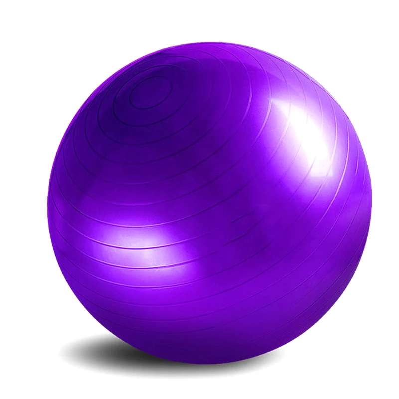 Мяч для фитнеса и йоги Противоскользящий фитбол гимнастический упражнения пилатес мячи с насосом баланс 65 см bola de pilates взрывозащищенный