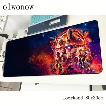

Avengers mousepad 80x30cm Popular gaming mouse pad gamer mat Mass pattern game computer desk padmouse keyboard large play mats