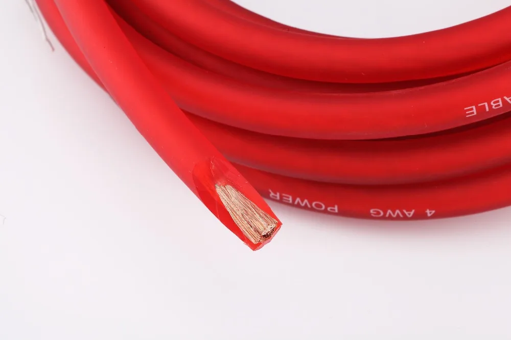 Чистый международный стандарт медь 4 GACar аудио провода кабель Разъем усилитель-сабвуфер Комплект проводов 0GA кабель питания 80 держатель плавкого предохранителя