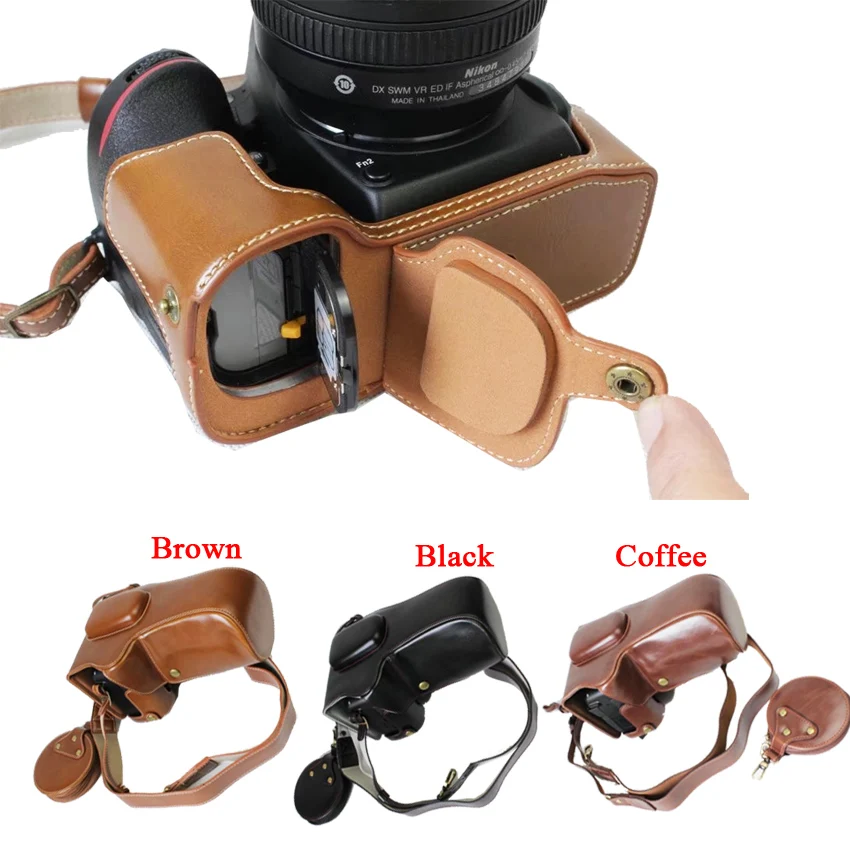 

New Luxury Video Camera Case Bag For Canon 100D 18-55mm Lens Camera Cover With Strap +Mini Pouch +Open Battery Directly