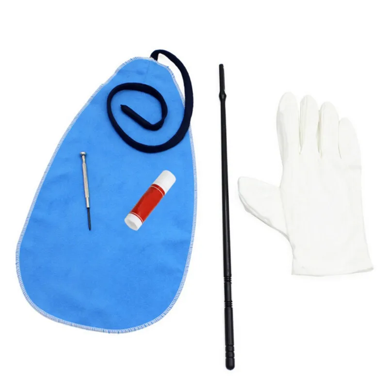 

Flute Woodwind Instrument Clean Care Set Cleaning Cloth Stick Cork Grease Screwdriver Gloves woodwind instrument maintenance kit