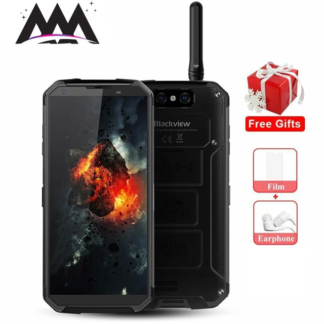 Blackview BV9500 Pro водонепроницаемый ударопрочный мобильный телефон Android 8,1 10000 мАч 6 ГБ + 128 ГБ MT6763T Восьмиядерный FHD NFC 4G смартфон