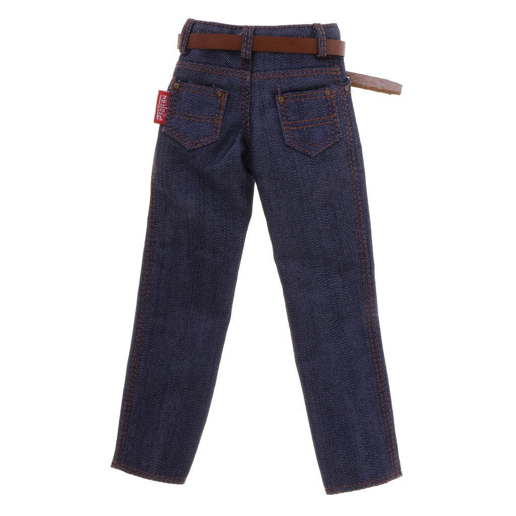 1/6 Scale Male Hip Hop Style Jeans Pants/Denim Jeans for 12