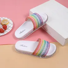 Удобные летние женские туфли на плоской подошве для отдыха
