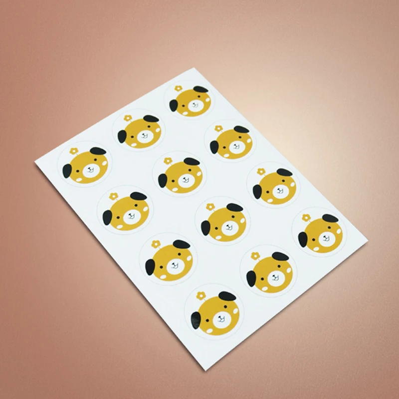 flydream 10sheets cartoon print sealing sticker gifts