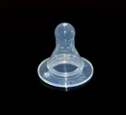 Стандартный маленьких Соски круглое отверстие силиконовые детские Соски бутылки молока Соски S моделирование соской М/L/+ 60 шт./лот