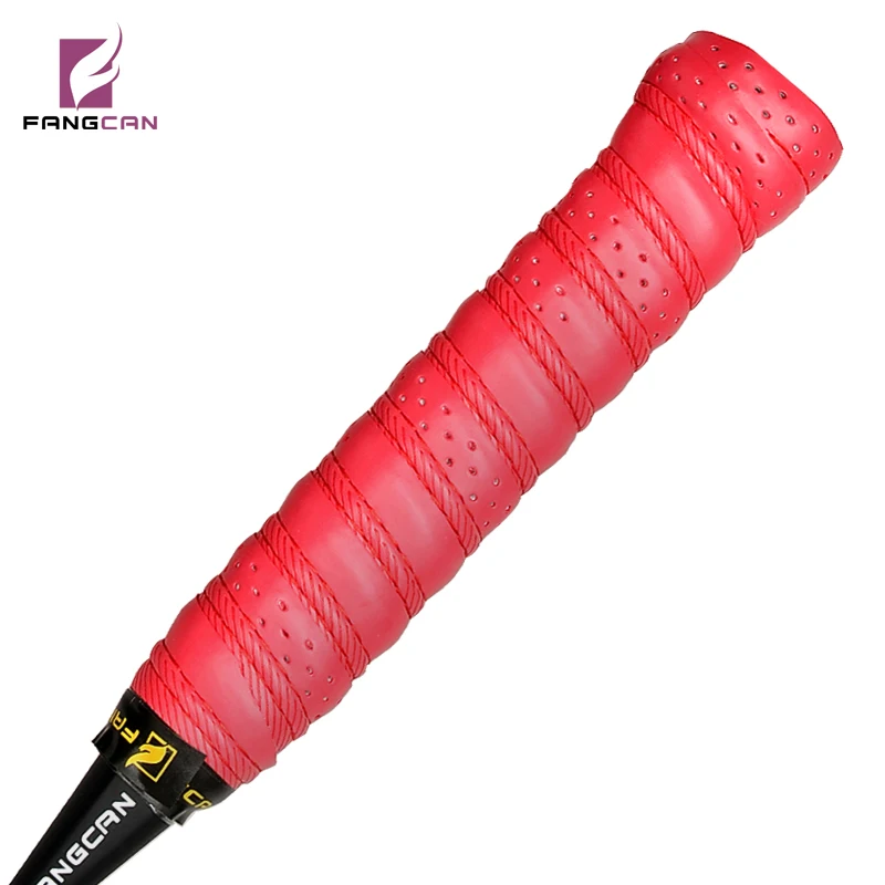 1 шт. FANGCAN ракетка для бадминтона с захватом 1,50 мм или 1,90 мм толщина прочный и пот-absportion шов Киль теннисные ручки - Цвет: Thick red