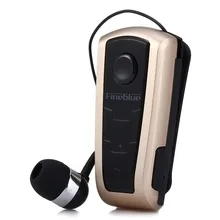 FineBlue F910 Bluetooth V4.0 беспроводная гарнитура вибрирующий оповещение о износе вставной наушник для iPhone samsung htc
