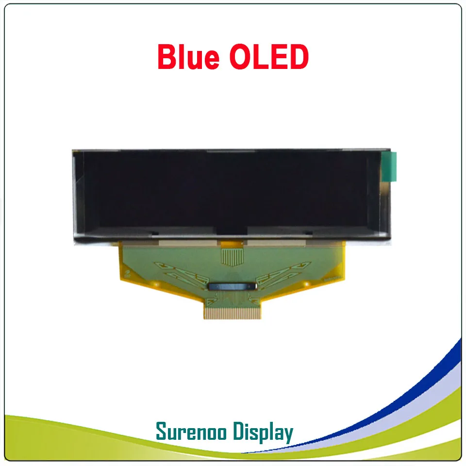 Реального OLED Дисплей, 2," 256*64 25664 точки Графический ЖК-дисплей модуль Экран дисплея LCM Экран SSD1322 контроллер Поддержка SPI - Цвет: Blue OLED only