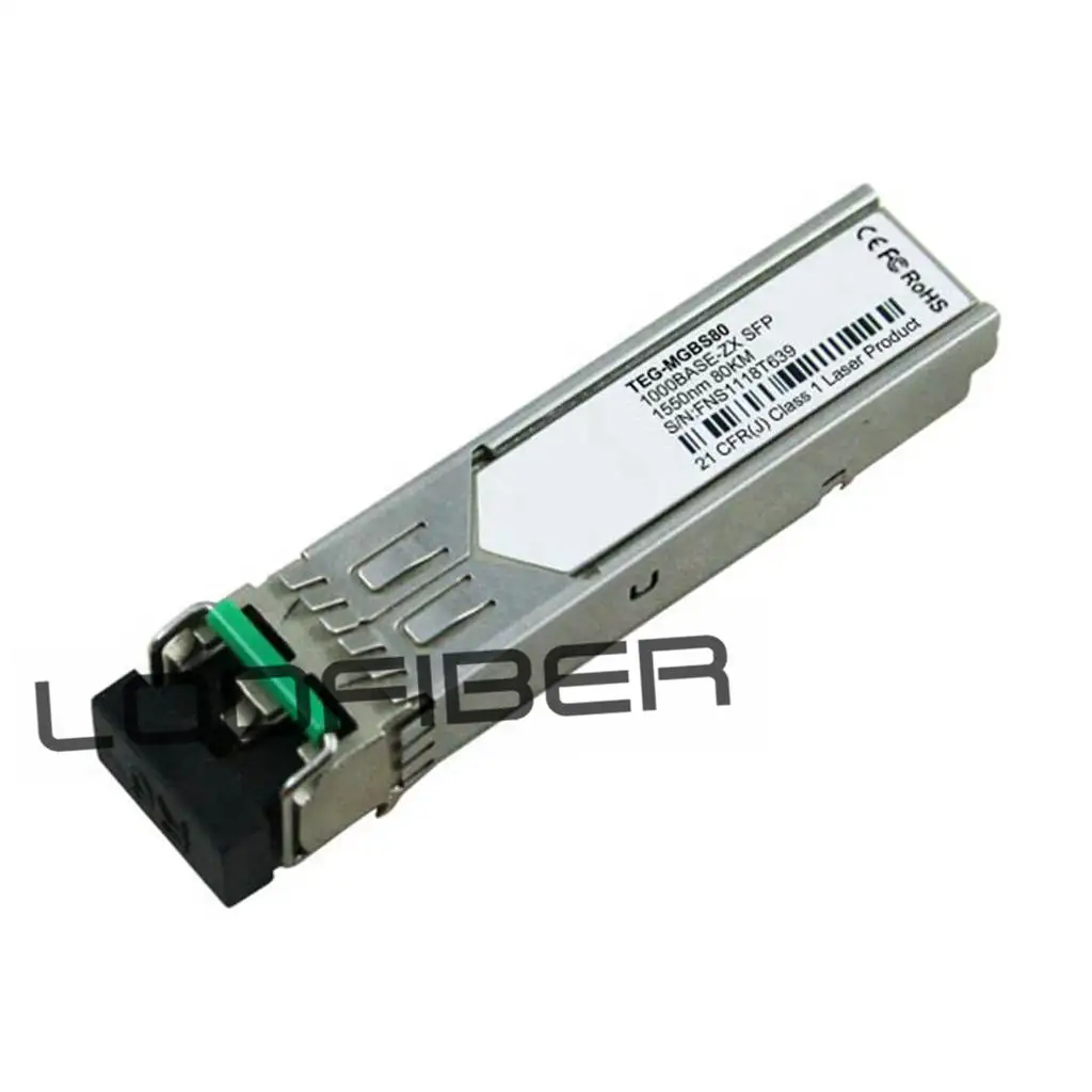 LODFIBER TEG-MGBS80 T-R-E-N-D-n-e-t Compatible 1000BASE-ZX SFP 1550nm 80km DOM Transceiver | Мобильные телефоны и