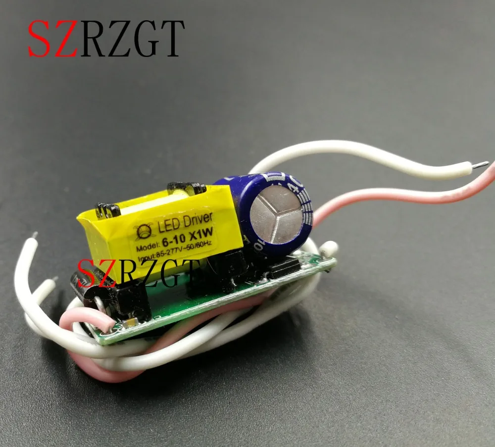 Constant Current Driver For 6-10x1W LED Power Supply Converter For Light Lamp