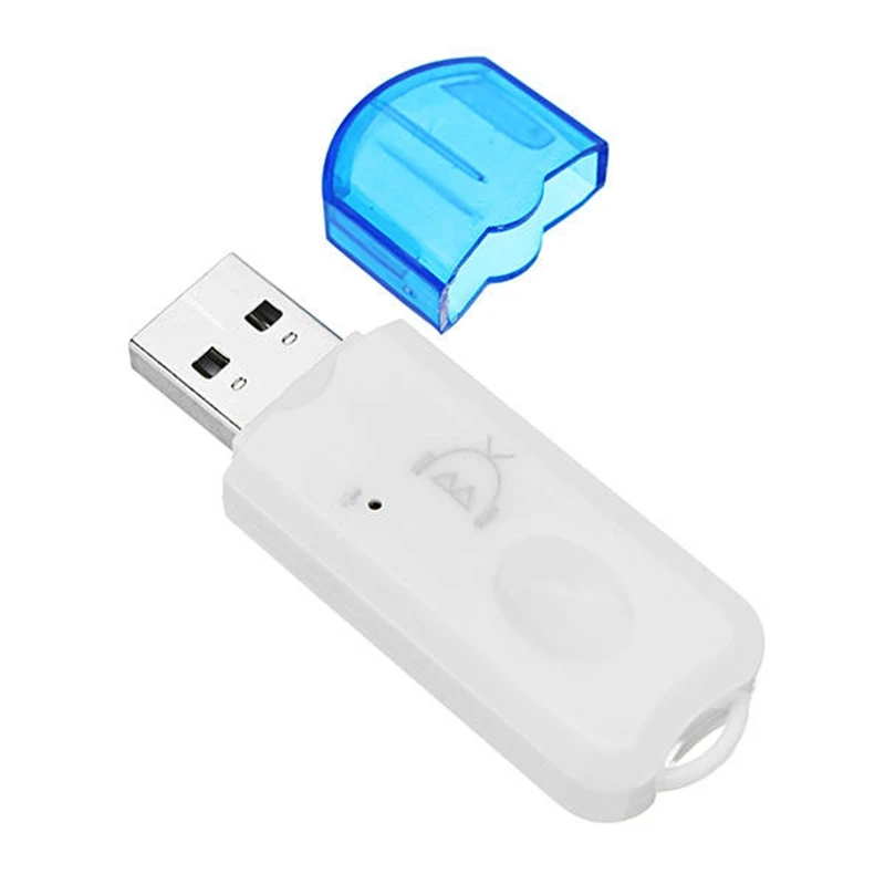 USB Bluetooth приемник беспроводной ключ для автомобиля AUX стерео Музыка Аудио Bluetooth 2,1 рецептор A2DP Hands Free Adaptador