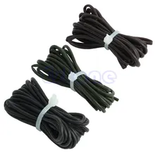 OOTDTY 2M Silicone Rigs Tube Sleeve Pretend Fishing Lines For Carp Fishing 0.5mm
