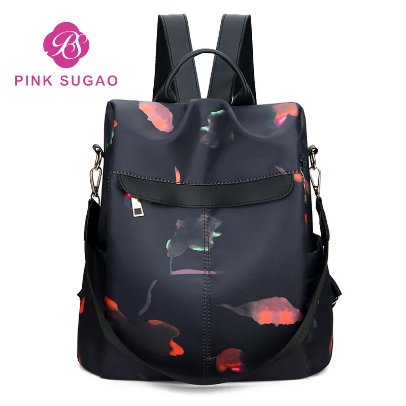 

Pink sugao women oxford backpack anti-theft outdoor travel bags large capacity school bag bagpack girl purse