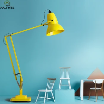 

Modern Color Floor Lamp For Living Room Nordic Bedroom Telescopic Standing Lamp Lndoor Lighting Luminaires Decor Floor Lamps