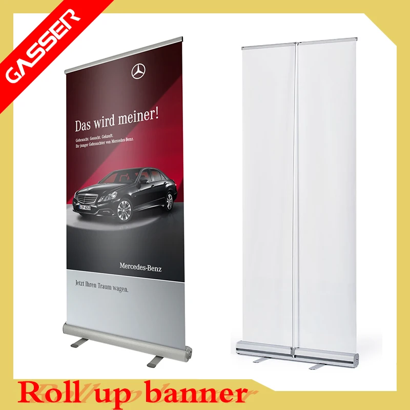 Best selling good quality aluminium advertising wide base roll up