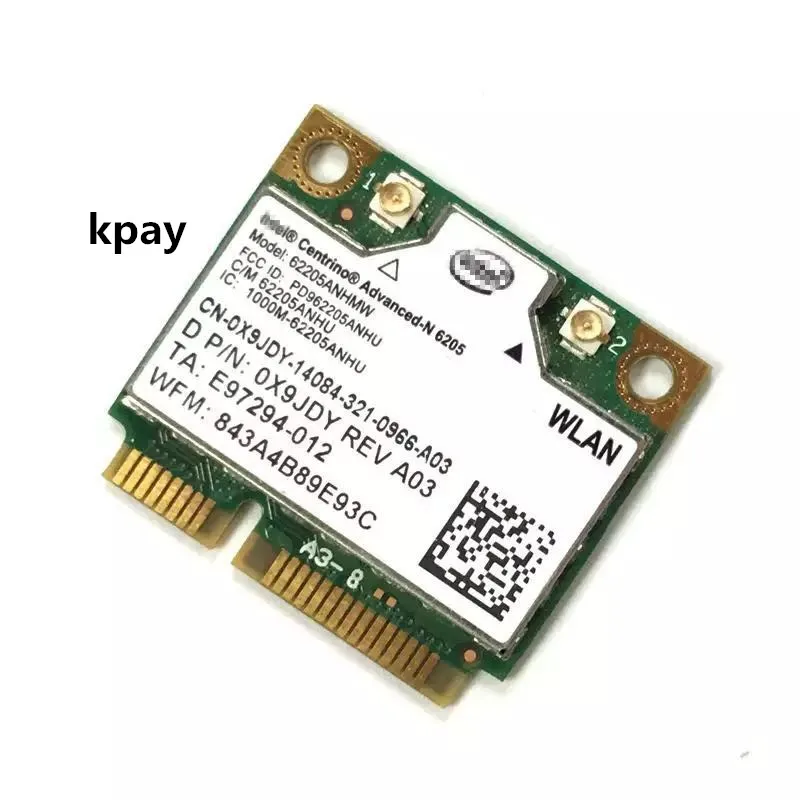 Intel беспроводной-N 6205 62205 ANHMW 300 Мбит/с мини PCI-E 2,4G + 5G wifi беспроводная сетевая карта hp EliteBook 8470 p 8770 W SPS 695915-001