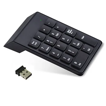 

5 Pieces/Lot Portable Wireless Number Keyboard Bluetooth Numeric Keypad for Laptop/Computer 18 Keys Floating Number Keyboard