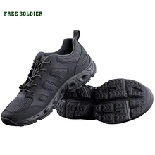 FREE SOLDIER outdoor sports tactical military upstream shoes breathable quick-drying shoes for men for camping hiking