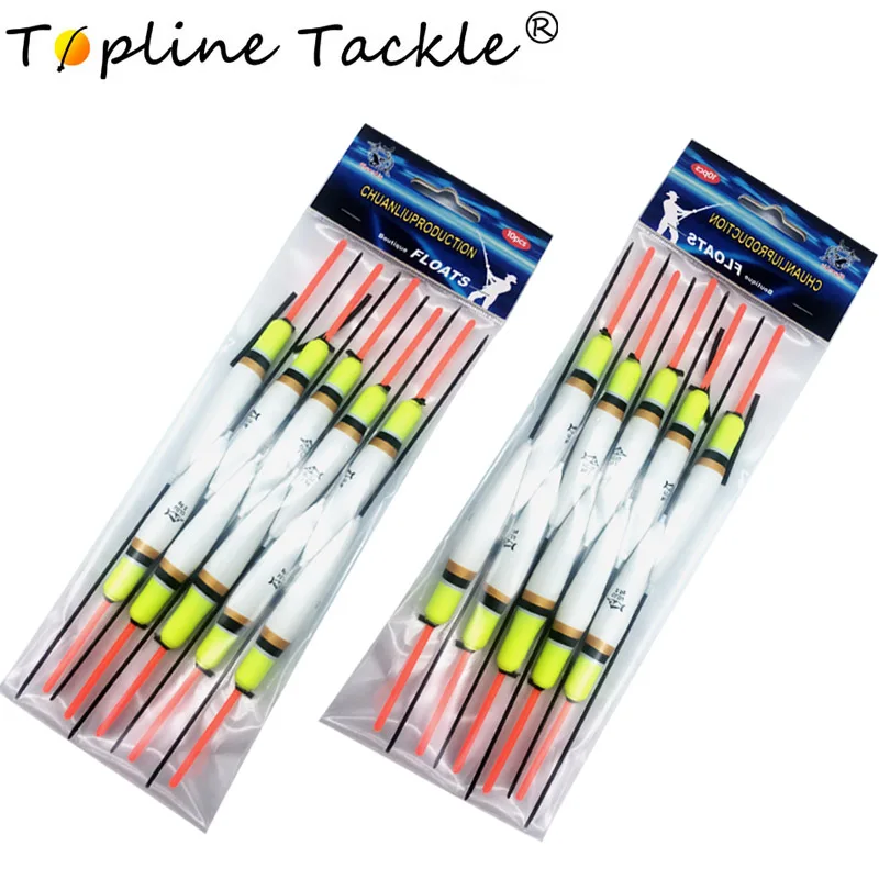 Topline tacle10pcs Карп набор поплавков для рыбалки буй поплавок палка рыболовных