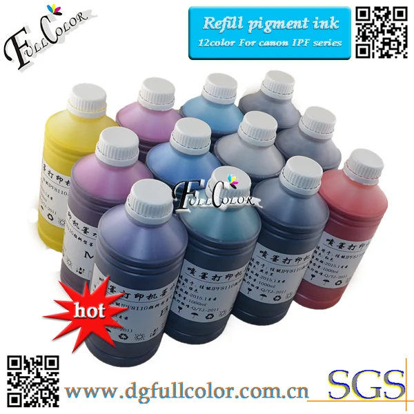 

8 color printer ink waterproof pigment ink for canon IPF 8000s large printer