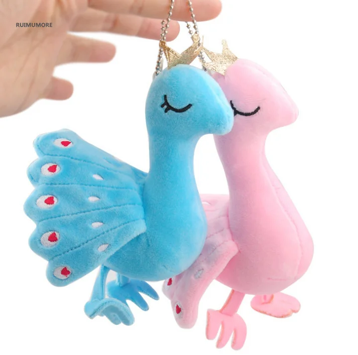 peacock stuffed toy