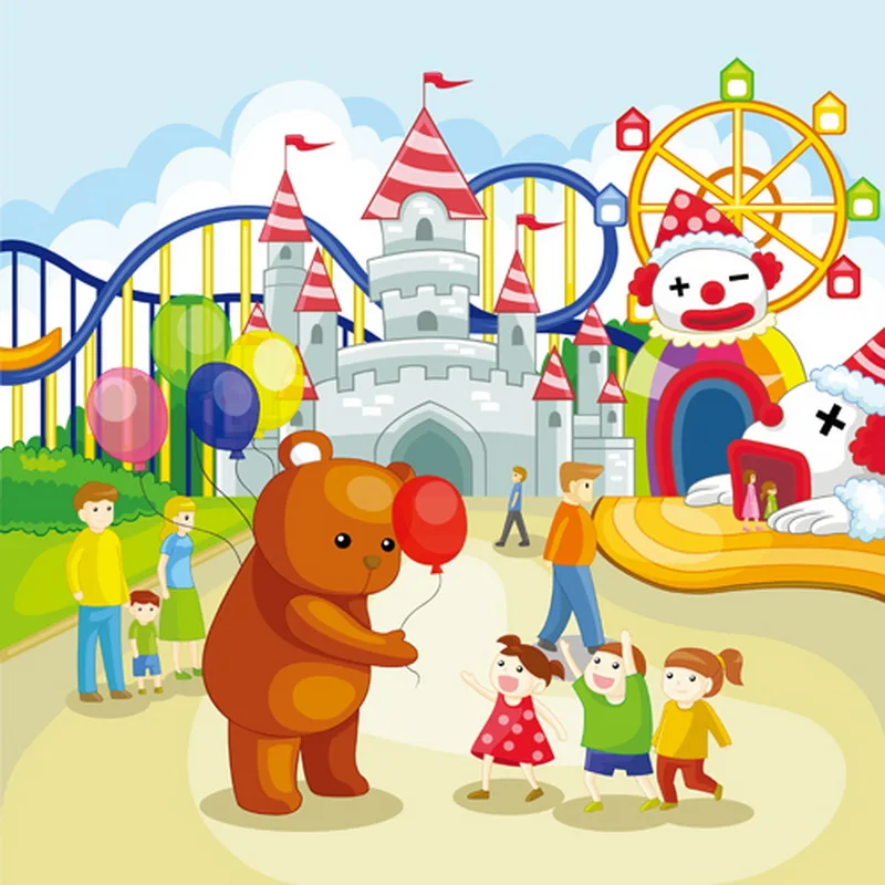 HUAYI Lovely tiled patterns printed photography backdrop for Studio newborn Cakes Toy's photo D-7951 HUAYI Lovely tiled patterns printed photography backdrop for Studio newborn Cakes Toy's photo D-7951