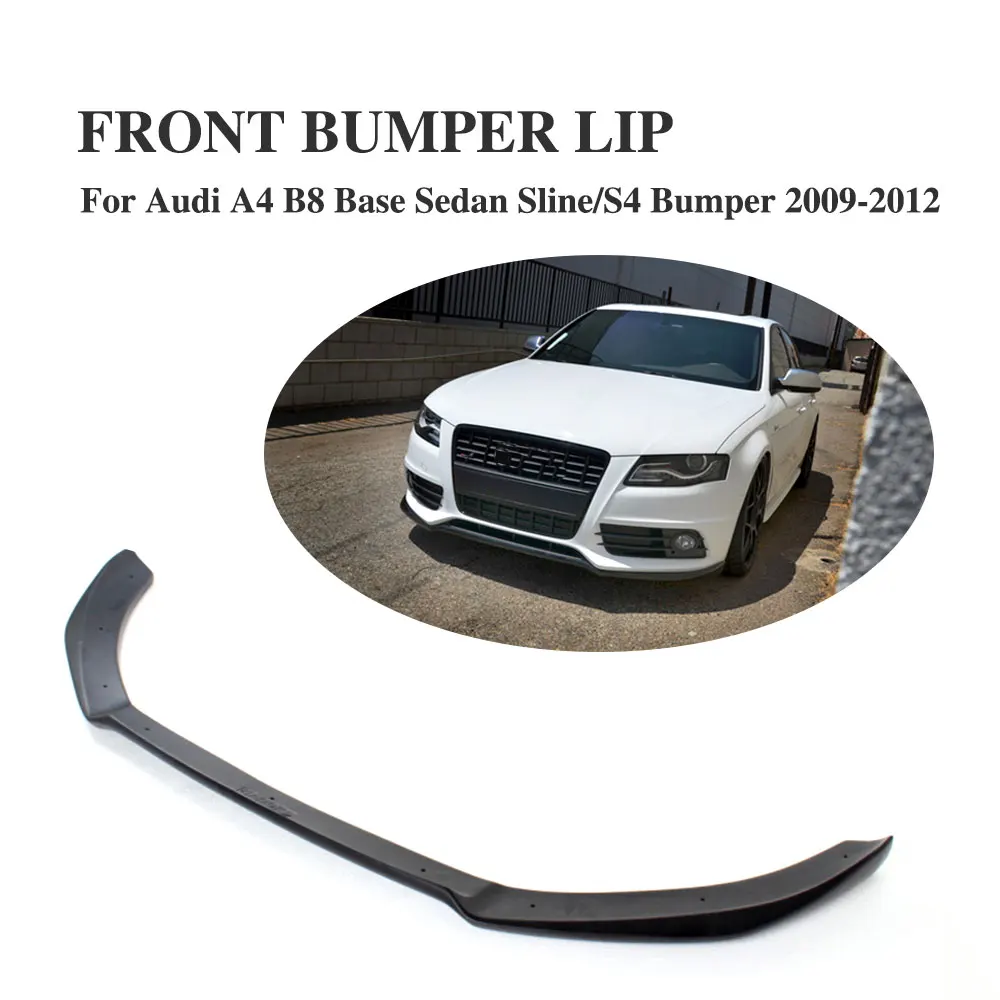 Передний бампер спойлер фартук подходит для Audi A4 B8 S4 Sline Бампер 2009-2012