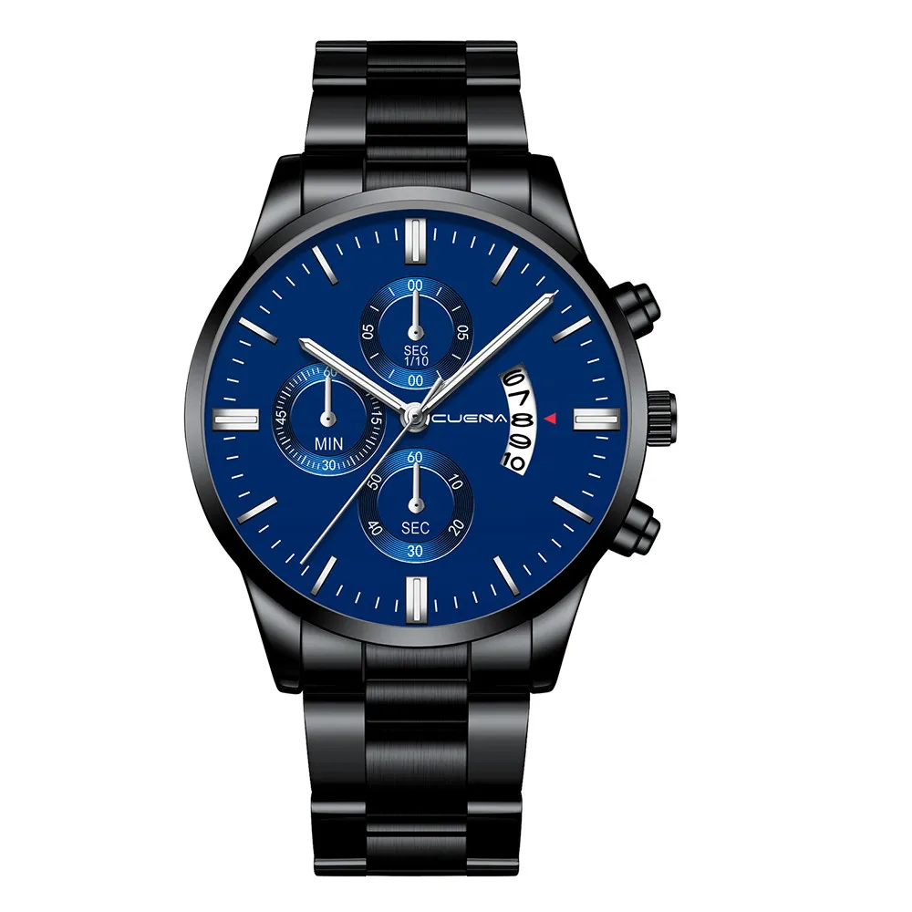 Мужские часы Топ бренд reloj hombre роскошные часы для мужчин сталь полный Бизнес водонепроницаемые спортивные наручные часы Relogio Masculino - Цвет: as show