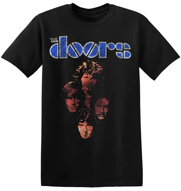 The Doors TShirt Tee Old Band Black Vintage Classic Rock Band T Shirt 1