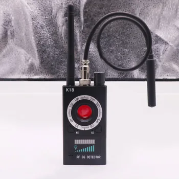 

K18 Multi-Function Wireless Camera Lens Signal Detector Anti-eavesdrop Radio Wave Signal Detector RF Tracker Detect